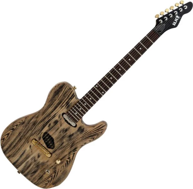 Slick Guitars Slick SL50 Black Ash