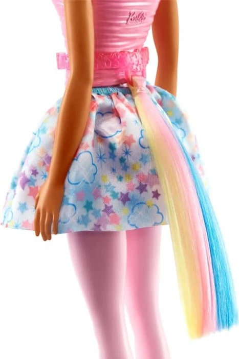 Mattel Barbie - Dreamtopia Einhorn-Puppe im Regenbogen-Look