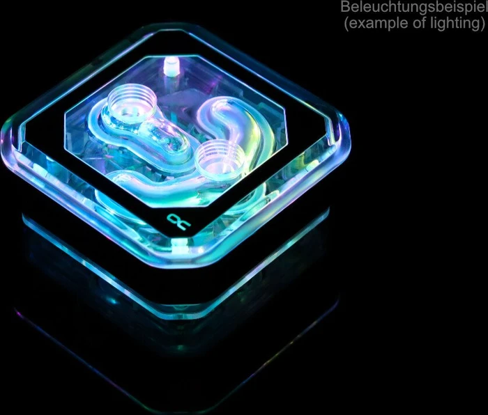 Alphacool Eisblock XPX Aurora, Digital RGB, Acryl Black
