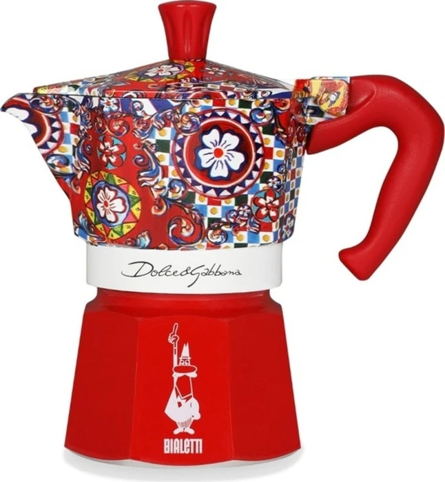 Bialetti Moka Express Dolce&Gabbana 3 Tassen Espressokanne