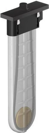 Hansgrohe sBox Schlauch-Aufrollsystem, square, Metall/Kunststoff schwarz matt