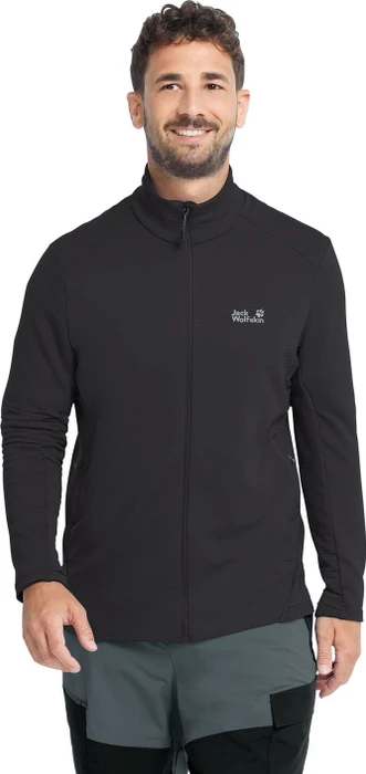 Jack Wolfskin Litestride Funktionsjacke schwarz (Herren)