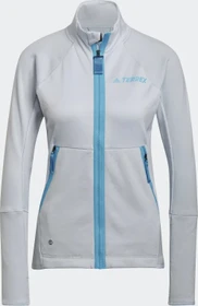adidas Terrex Tech Fleece Hooded Hiking Funktionsjacke halo blue (Damen)