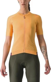 Castelli Espresso Trikot kurzarm soft orange/deep bordeaux (Damen)