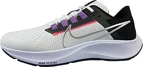 Nike Air Zoom Pegasus 38 white/black/flash crimson/metallic silver (Damen)