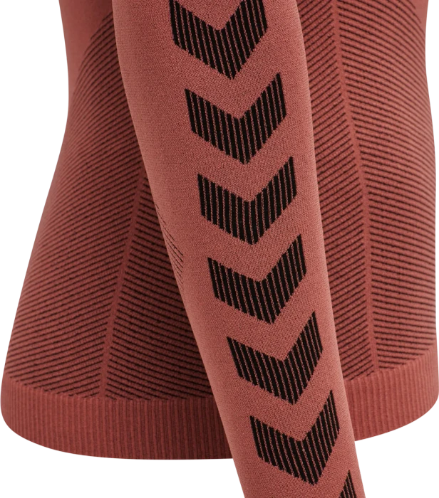 hummel Seamless First Jersey Funktionsshirt langarm marsala (Damen)