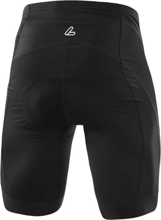 Löffler Winner II Tights Fahrradhose kurz schwarz (Herren)