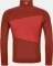 Ortovox Fleece Grid Funktionsjacke clay orange (Herren) Vorschaubild