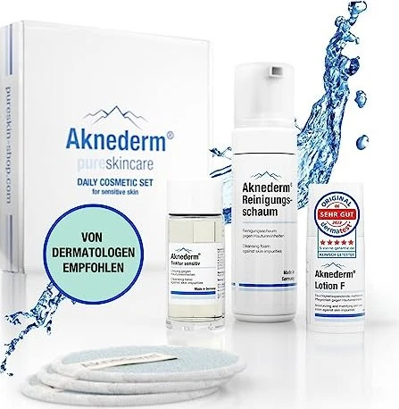 gepepharm Aknederm Daily Cosmetic Set für sensible Haut