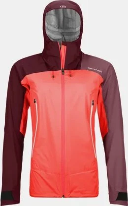 Ortovox Westalpen 3L Light Funktionsjacke coral (Damen)