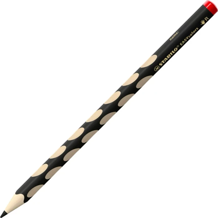STABILO EASYcolors Buntstift schwarz, Rechtshänder, 12er-Pack