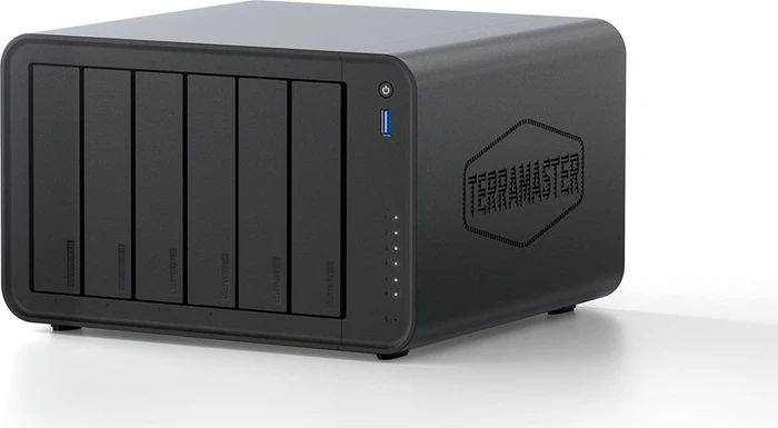 TerraMaster F6-425 Pro, Intel Core i3-1315U, 8GB RAM, 2x RJ-45 10GBase-T, 2x USB4