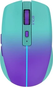 Inca IWM-511RM Wireless Mouse blau/violett, USB/Bluetooth
