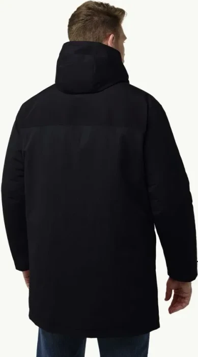 Jack Wolfskin Gletschersee Funktionsmantel schwarz (Herren)