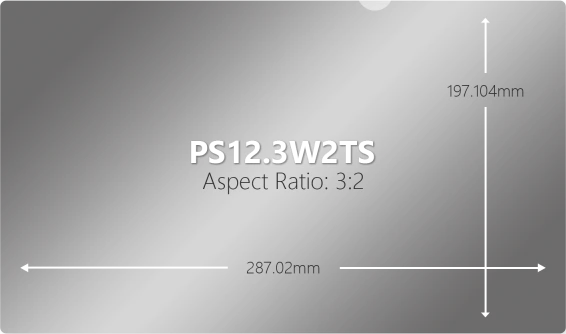 V7 Privacy Filter für Microsoft Surface Pro 7, Surface Pro 6, Surface Pro 5