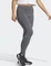adidas Essentials High-Waisted Logo Tights Hose lang dark grey heather/blue fusion (Damen) Vorschaubild