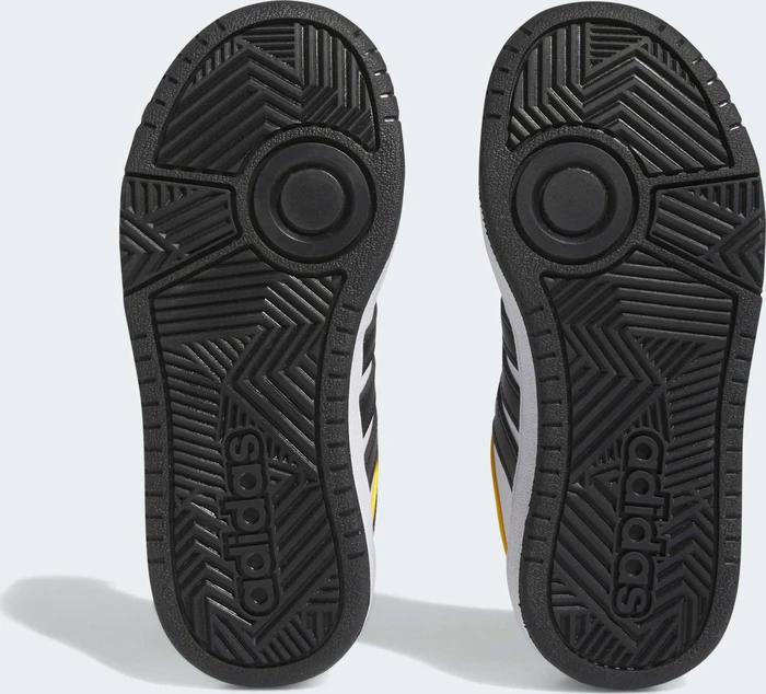 adidas Hoops 3.0 cloud white/core black/bold gold (Junior)