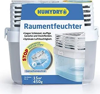 Humydry Luftentfeuchter Premium Trockenmittel-Luftentfeuchter, 450g
