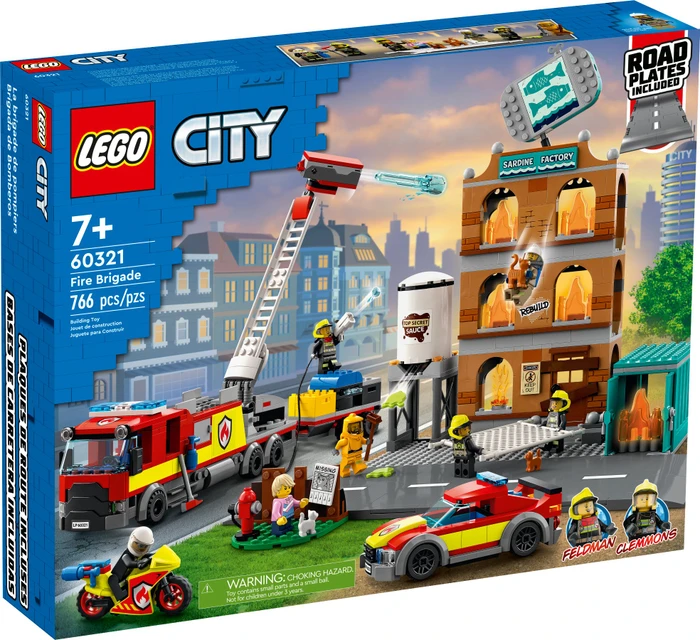 LEGO City - Feuerwehreinsatz mit Löschtruppe