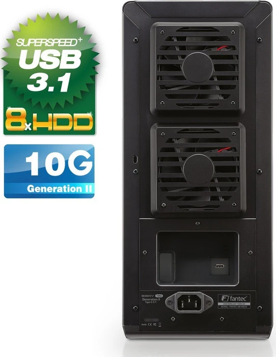 Fantec QB-X8U31, USB-C 3.1