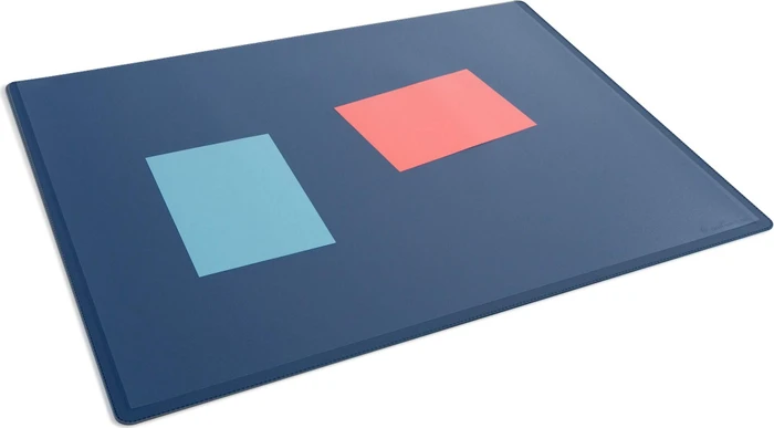 Durable Schreibunterlage mit transparenter Abdeckung, 650x500mm, blau