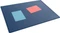 Durable Schreibunterlage mit transparenter Abdeckung, 650x500mm, blau Vorschaubild