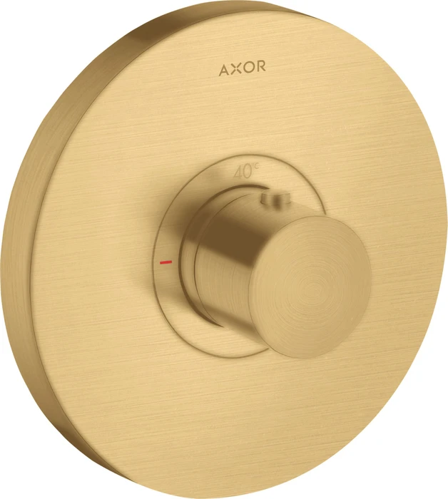 Hansgrohe Axor ShowerSelect rund Thermostat brushed gold optic
