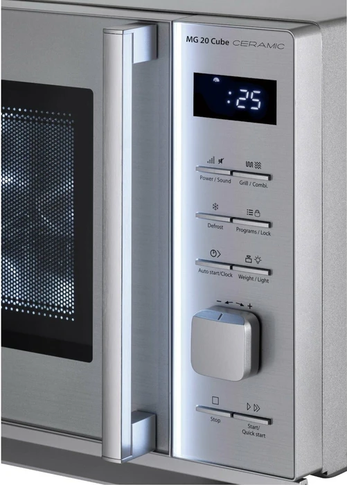 Caso MG20 Cube Ceramic Mikrowelle mit Grill