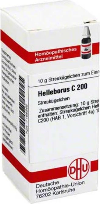 DHU Helleborus C200 Globuli, 10g