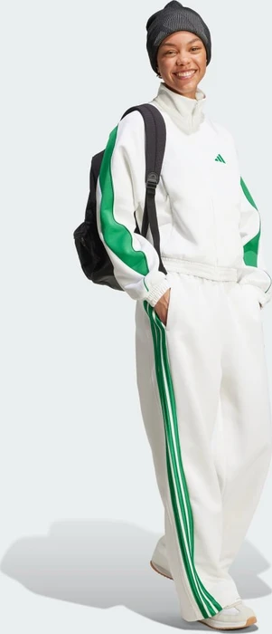 adidas Stadium Trainingsjacke weiß/grün (Damen)