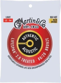 Martin Authentic Acoustic Lifespan 80/20 Bronze Light