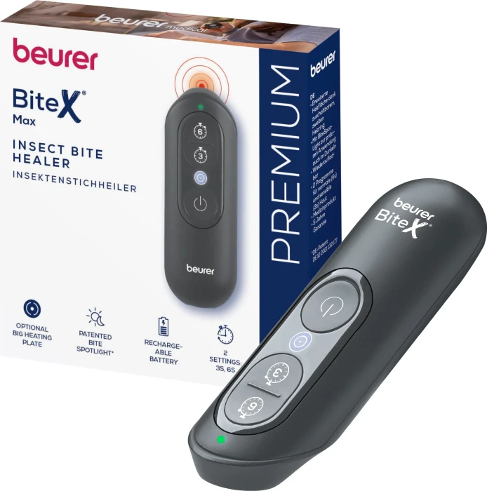 Beurer BiteX Max Stichheiler graphite grey
