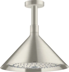 Hansgrohe Axor Showers/Front Kopfbrause 240 2jet mit Deckenanschluss edelstahloptik
