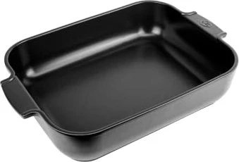 Peugeot Appolia Auflaufform rechteckig 40x25.7cm schwarz satin