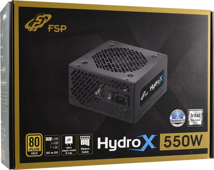 FSP Hydro X 550W, ATX 2.4
