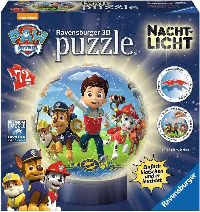 Ravensburger Puzzle Nachtlicht Paw Patrol