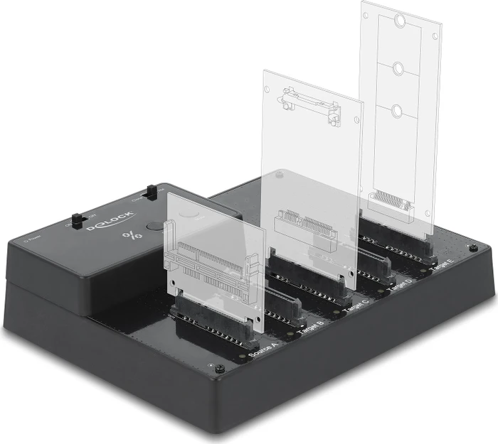 DeLOCK Docking- und Klonstation für 5 x 2.5", SATA 6Gb/s, USB-B 3.0