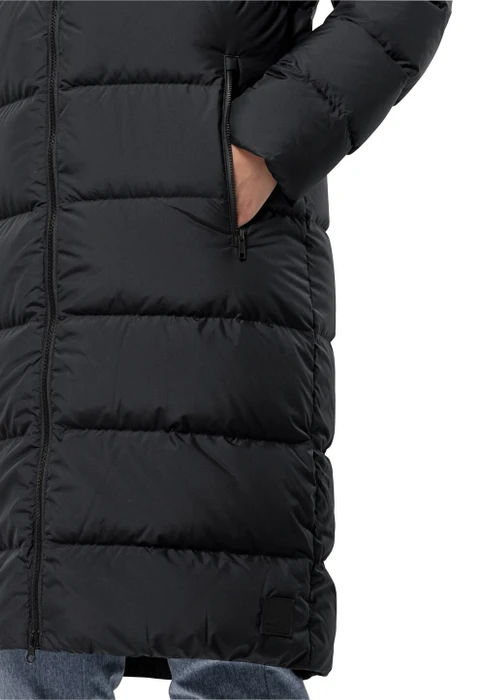 Jack Wolfskin Frozen Palace Funktionsmantel schwarz (Damen)