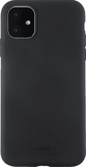 Holdit Silicone Case für Apple iPhone 11 schwarz