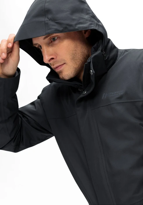 Maier Sports Peyor 3in1 Funktionsjacke black/graphite (Herren)
