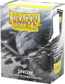 Dragon Shield Matte Dual Sleeves Standard snow, 100 Stück