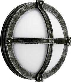 albert 6230 Wand-/Deckenleuchte schwarz-silber