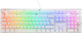 Ducky One 3, Aura White, LEDs RGB, Kailh Box Jellyfish Y, USB, DE
