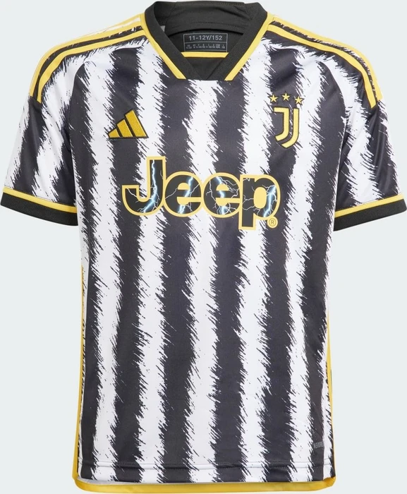adidas Juventus Turin 2023/2024 Heimtrikot black/white (Junior)