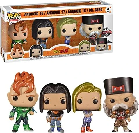 FunKo Pop! Animation - Dragon Ball Z - Android 4-Pack