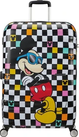 American Tourister Wavebreaker Disney Spinner 77cm Mickey check