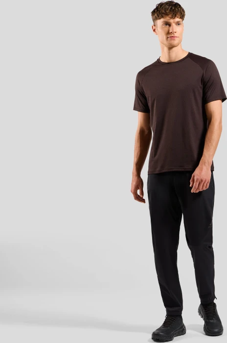 Odlo Active 365 Funktionsshirt kurzarm fudge melange (Herren)