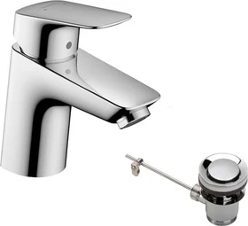 Hansgrohe Logis 70 Waschbeckenarmatur mit Ablauffernbedienung