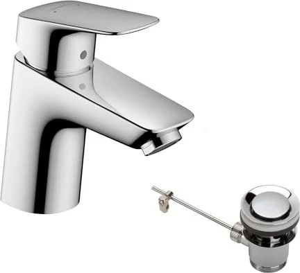 Hansgrohe Logis 70 Waschbeckenarmatur mit Ablauffernbedienung