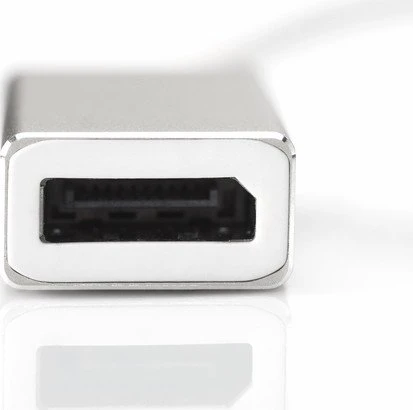 Digitus USB-C auf DisplayPort Adapter silber/weiß